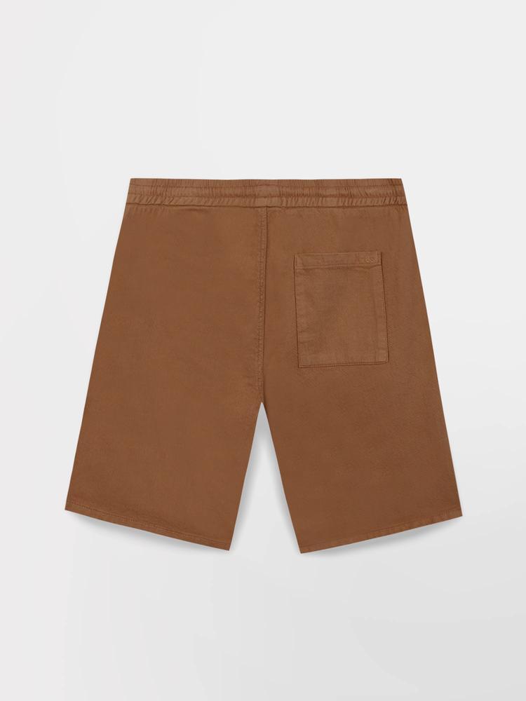 Bermuda - casual - hommes - ceinture élastiquée filepber marron 2/2