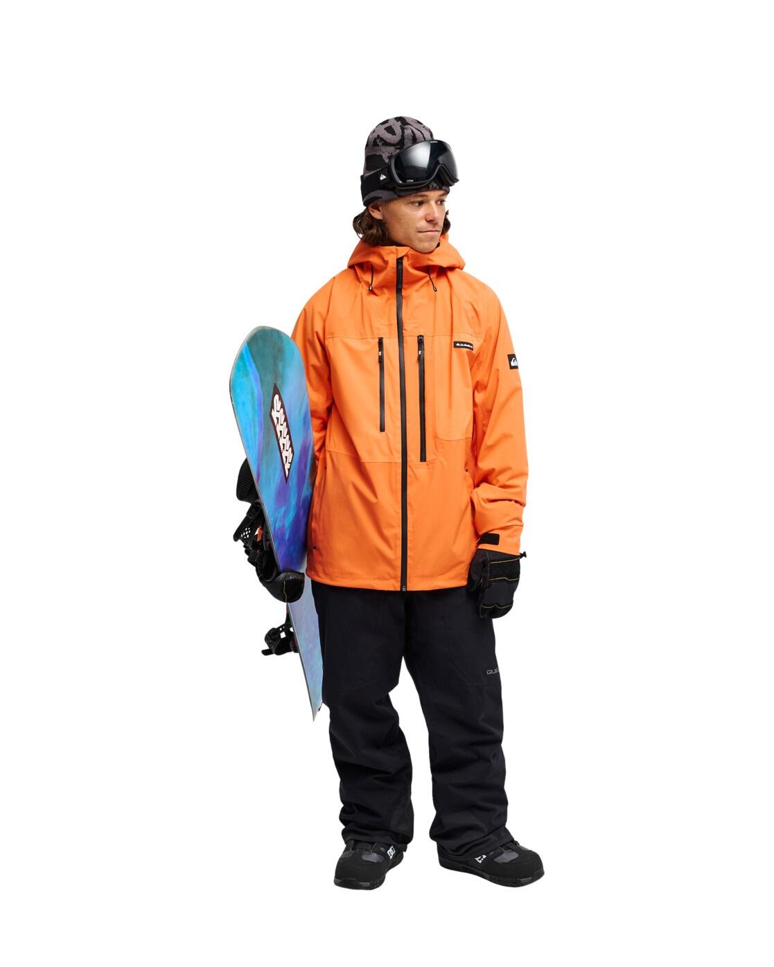 Technische Snowbroek PARAMO STRETCH 20K Schwarz Heren 3/4