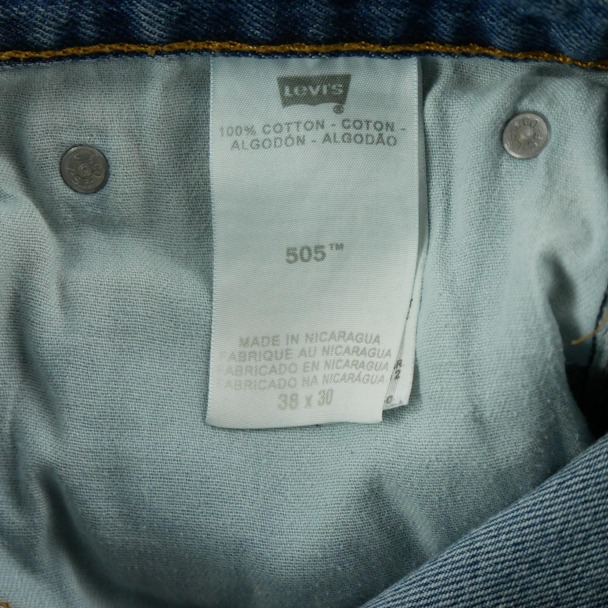 Second hand - Jeans Uomo Levi Strauss 505 Regular - Stato molto buono 7/7