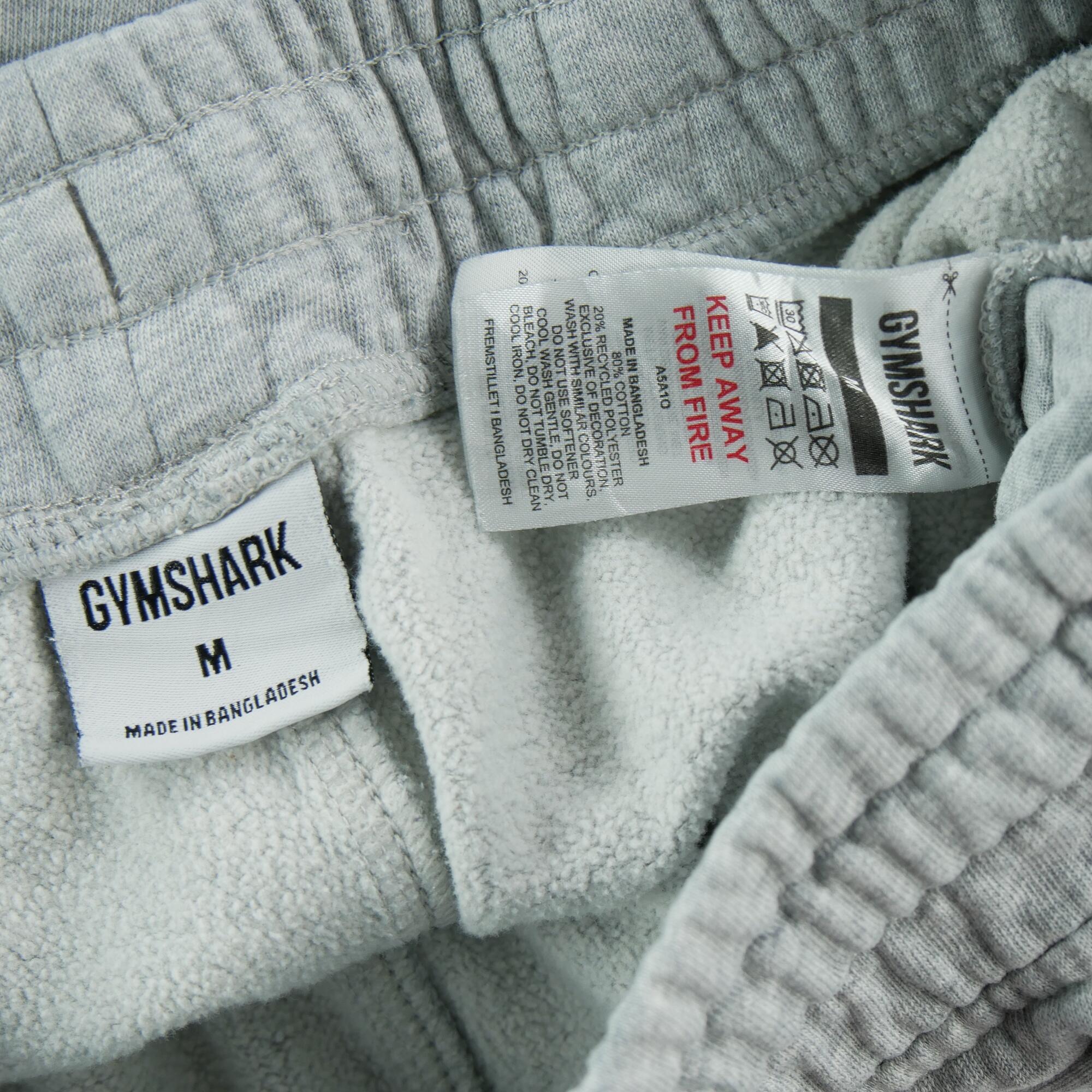 Second hand - Pantaloni jogging uomo oversize grigi - Stato molto buono 6/6