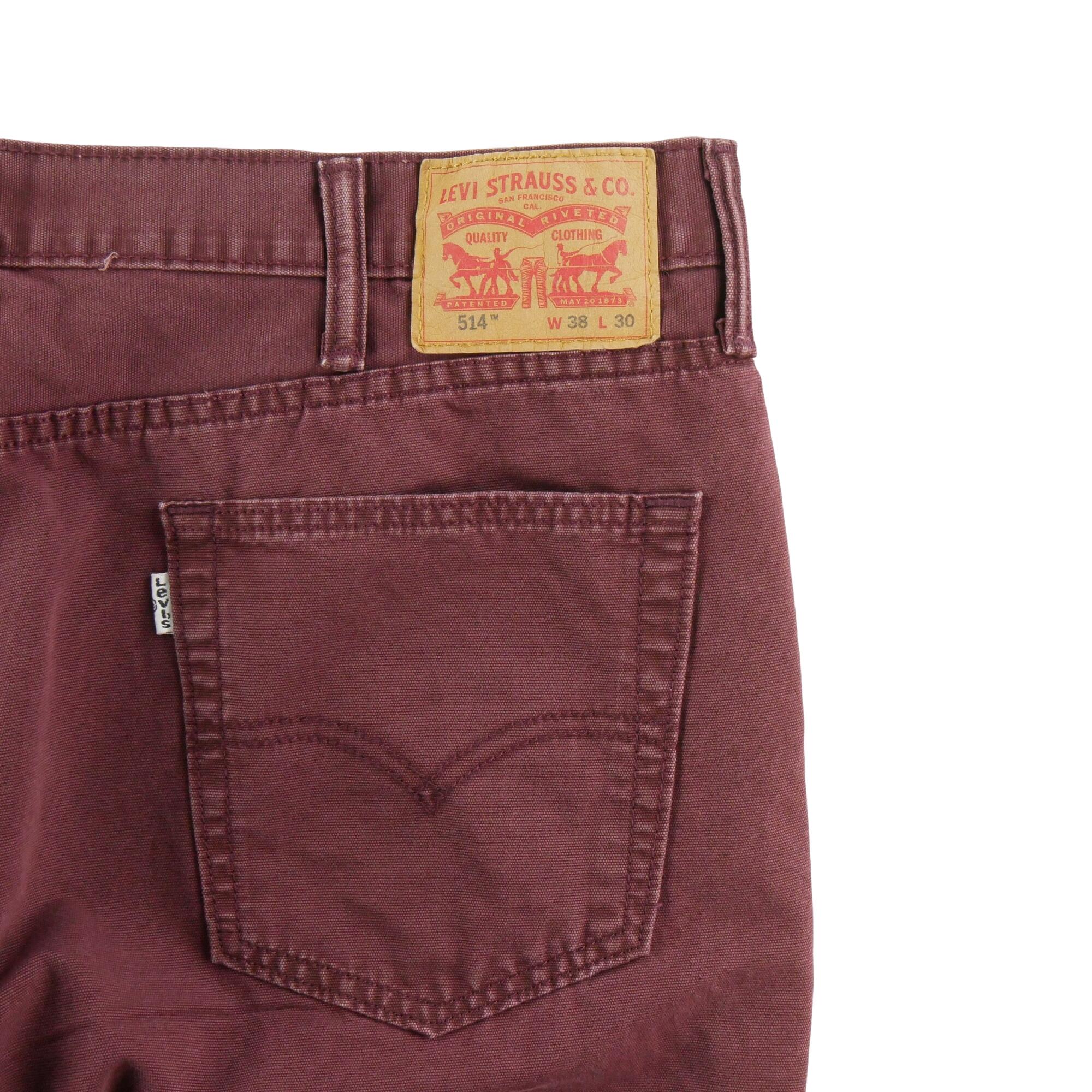 Second hand - Jean Uomo Levi Strauss 514 Straight - Stato molto buono 7/7