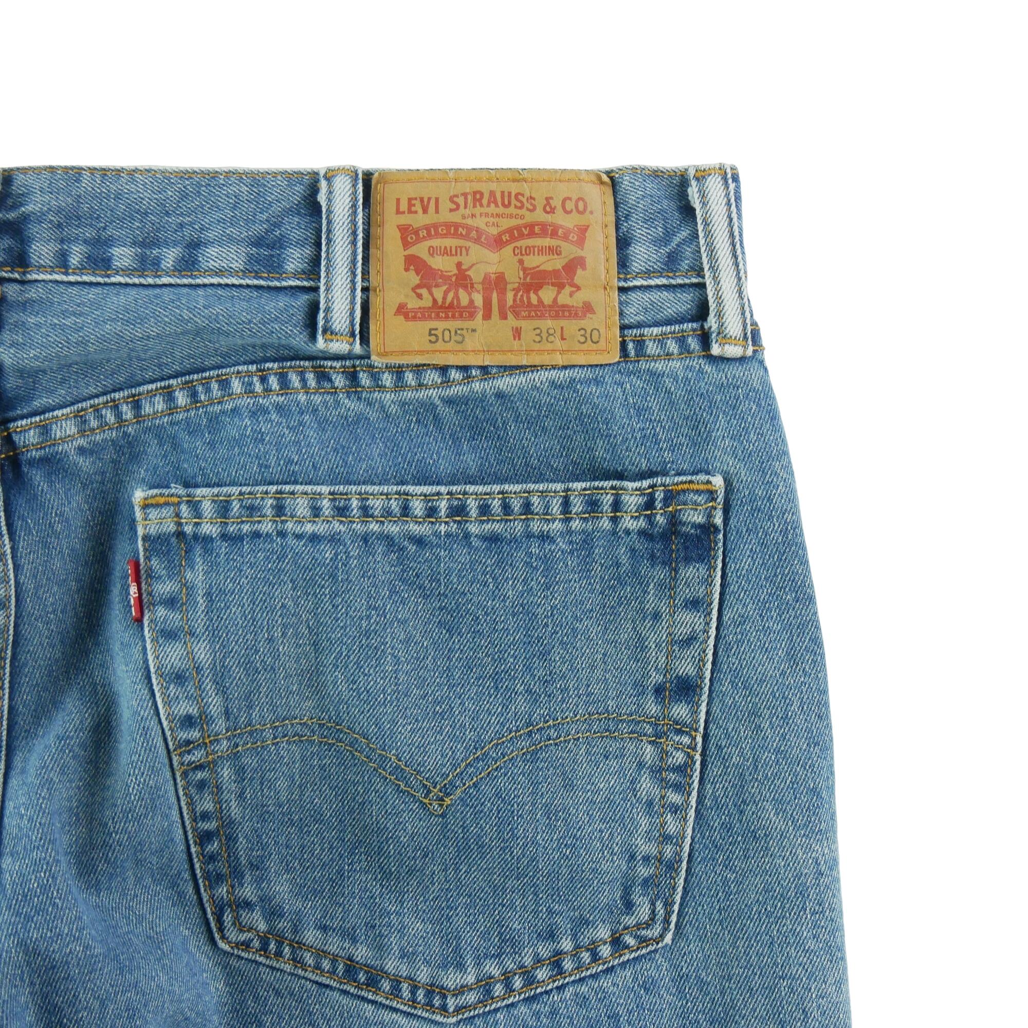 Second hand - Jeans Uomo Levi Strauss 505 Regular - Stato molto buono 5/7