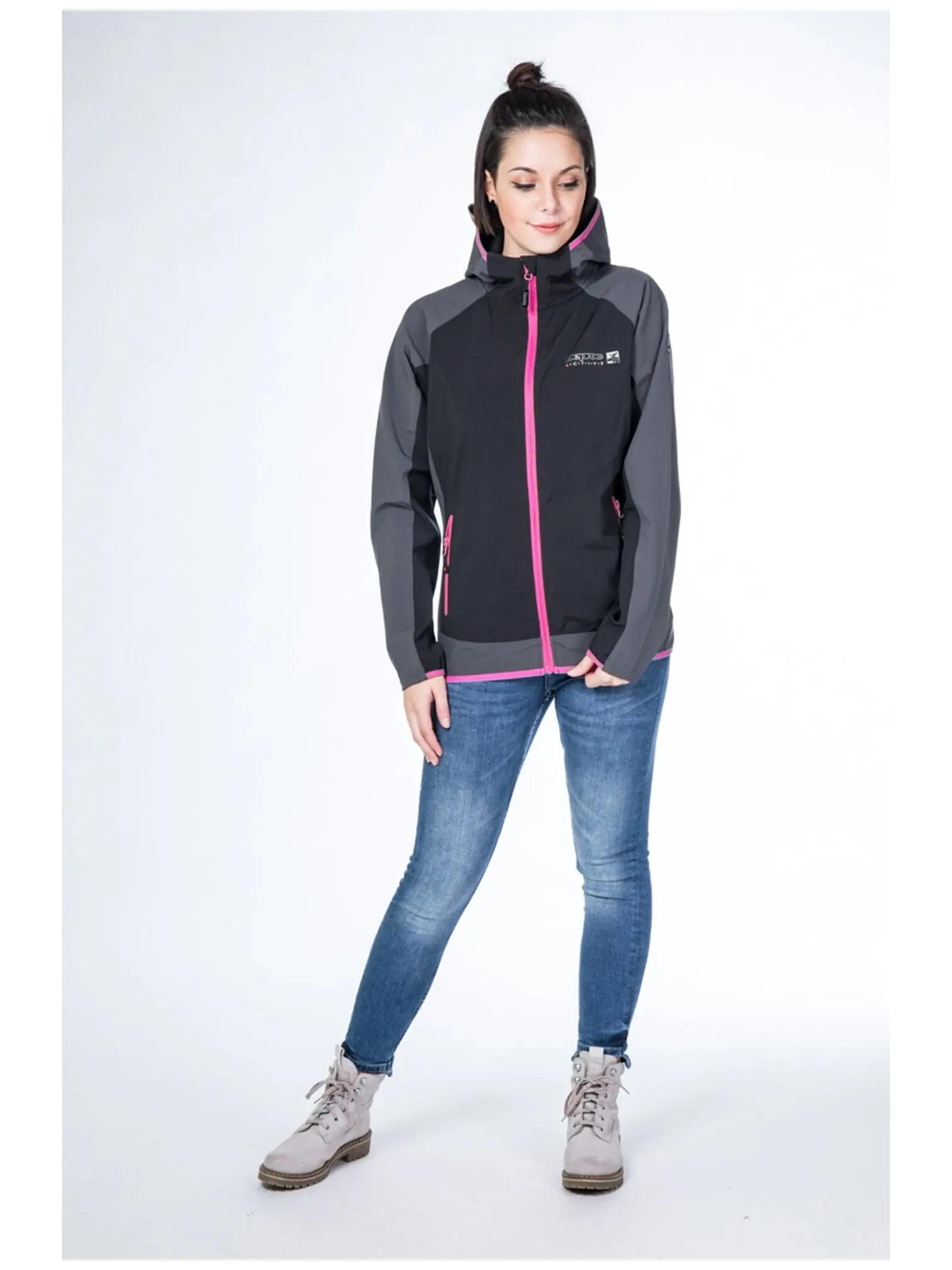 Damen - Softshelljacke CAVELL - ultraleicht, wasserabweisend 4/4