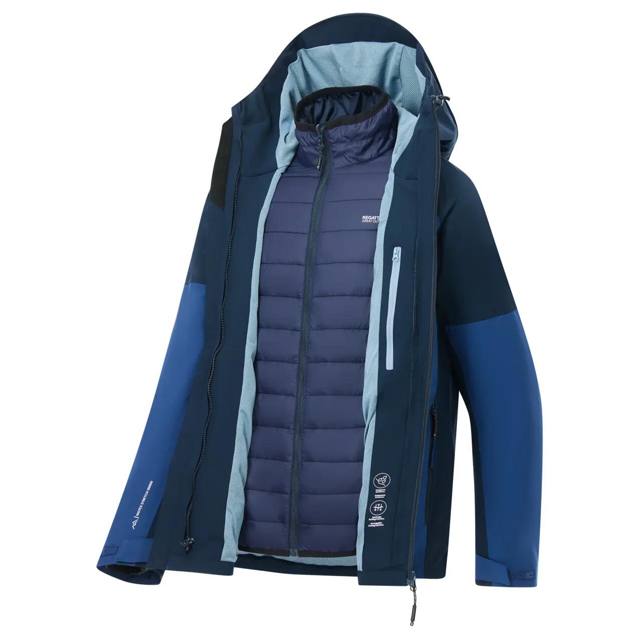 Veste de randonnée 3 en 1 Regatta Wentwood 4/7