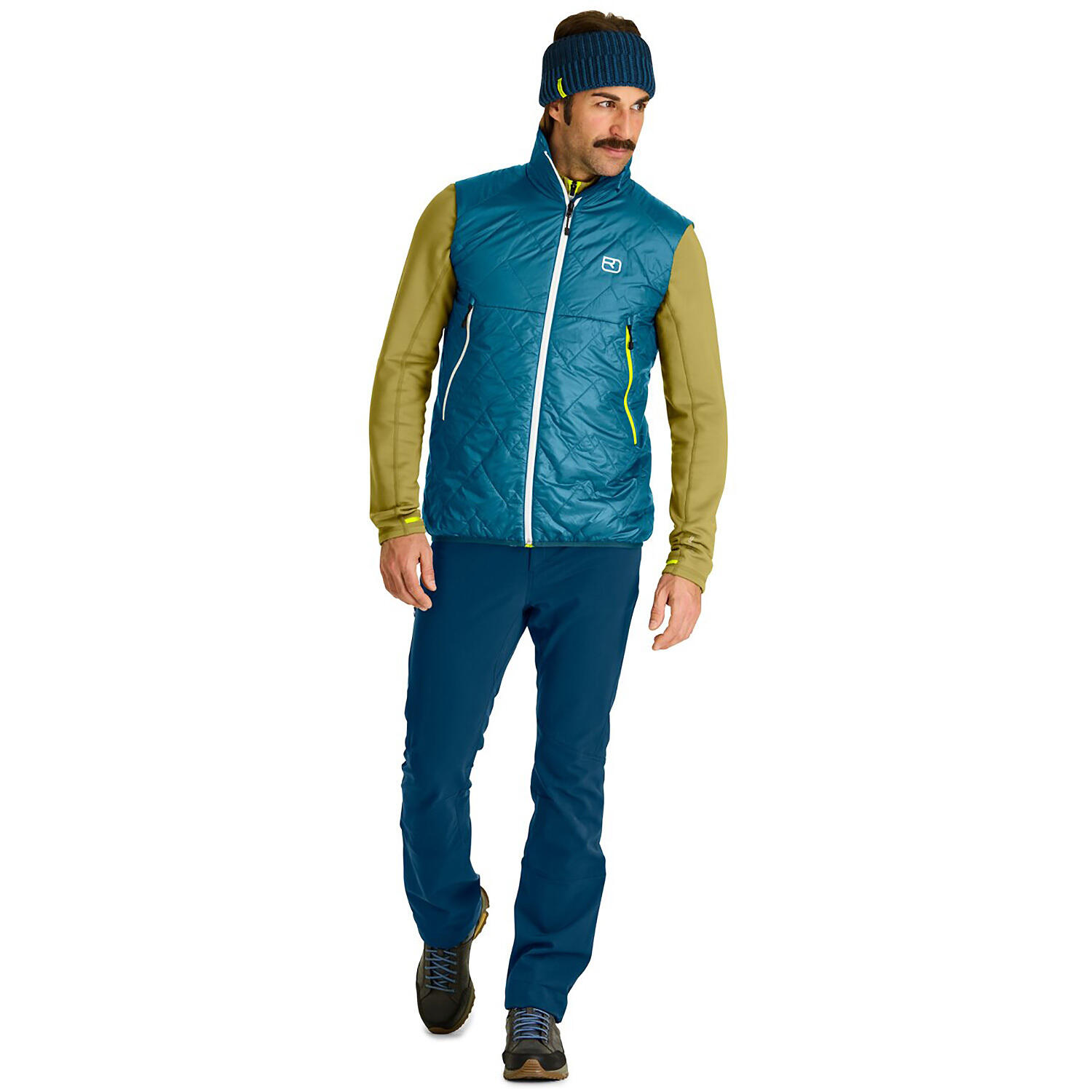 Herren Westen SWISSWOOL PIZ VIAL VEST M 3/5
