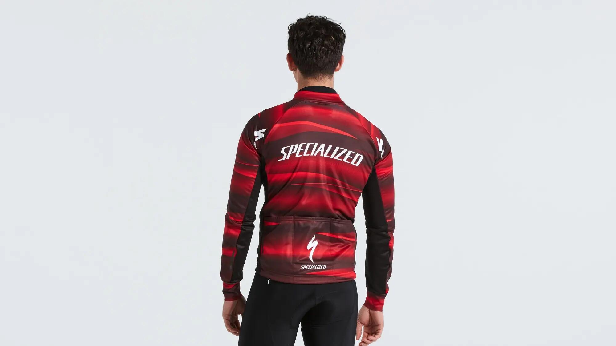 Jacheta softshell SPECIALIZED Men's Factory Racing RBX Comb - Black/Red M 4/5