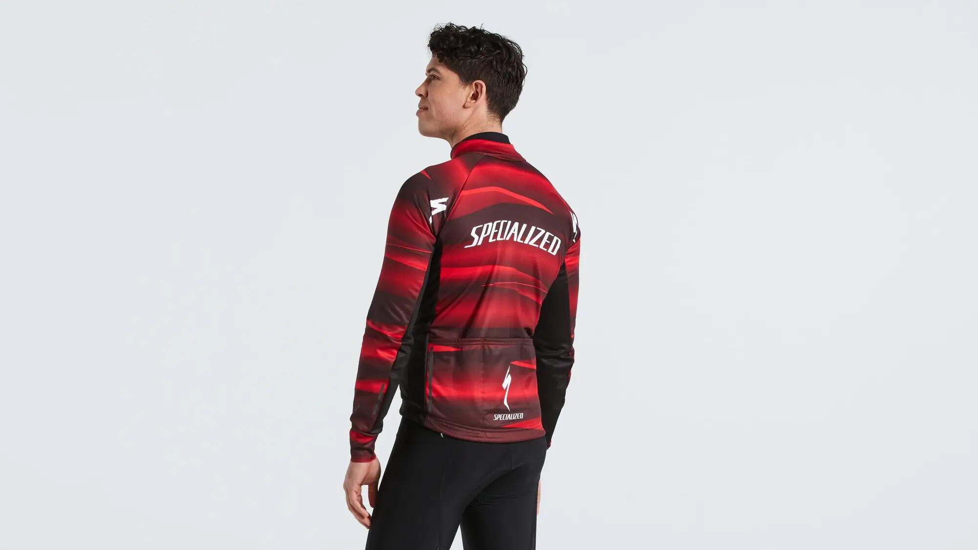 Jacheta softshell SPECIALIZED Men's Factory Racing RBX Comb - Black/Red M 3/5