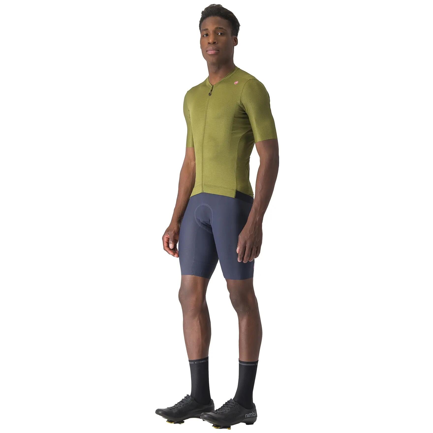 Tricou ciclism cu maneca scurta pentru barbati Espresso Jersey - verde inchis k… 4/5