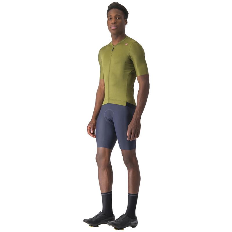 Tricou ciclism cu maneca scurta pentru barbati Espresso Jersey - verde inchis k…
