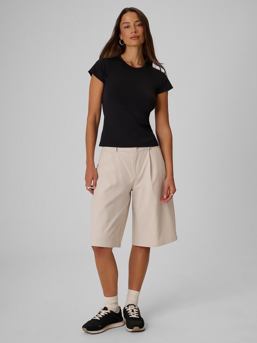 T-shirt slim gładki damski 4F 4FRSS26TTSHF4520 3/5