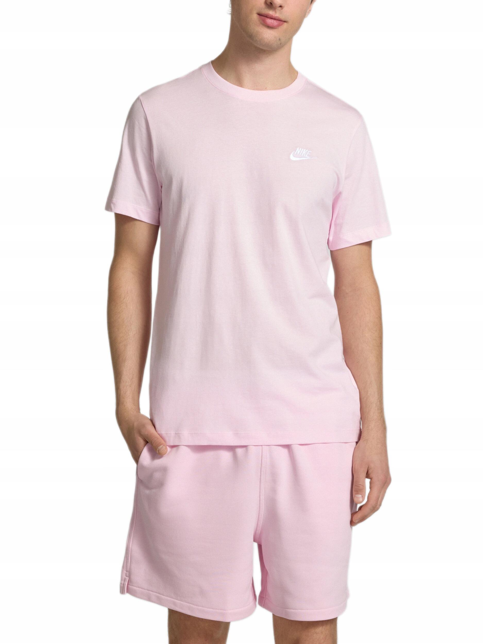 Koszulka Nike Nsw Club Bawełniany Jasny Kolor 3/4