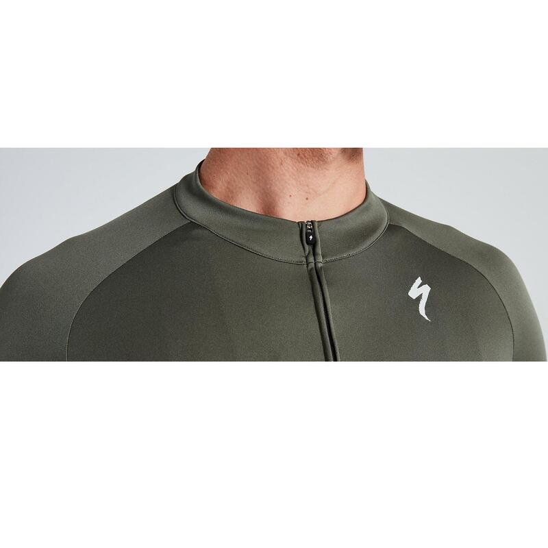 Tricou ciclism maneca scurta pentru barbati RBX Sport Logo SS jersey - verde mi…