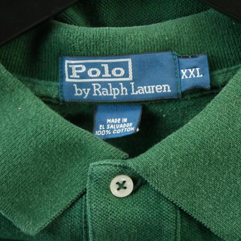 Second life - Tricou cu mâneci lungi bărbați verde Polo Ralph Lauren - Ca nou