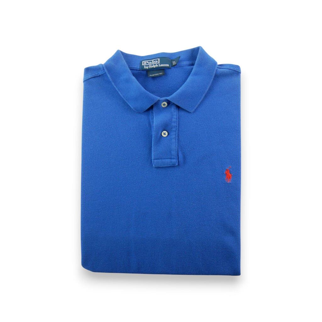 Second life - Polo Ralph Lauren Men Short Sleeve Shirt Blue - Excellent