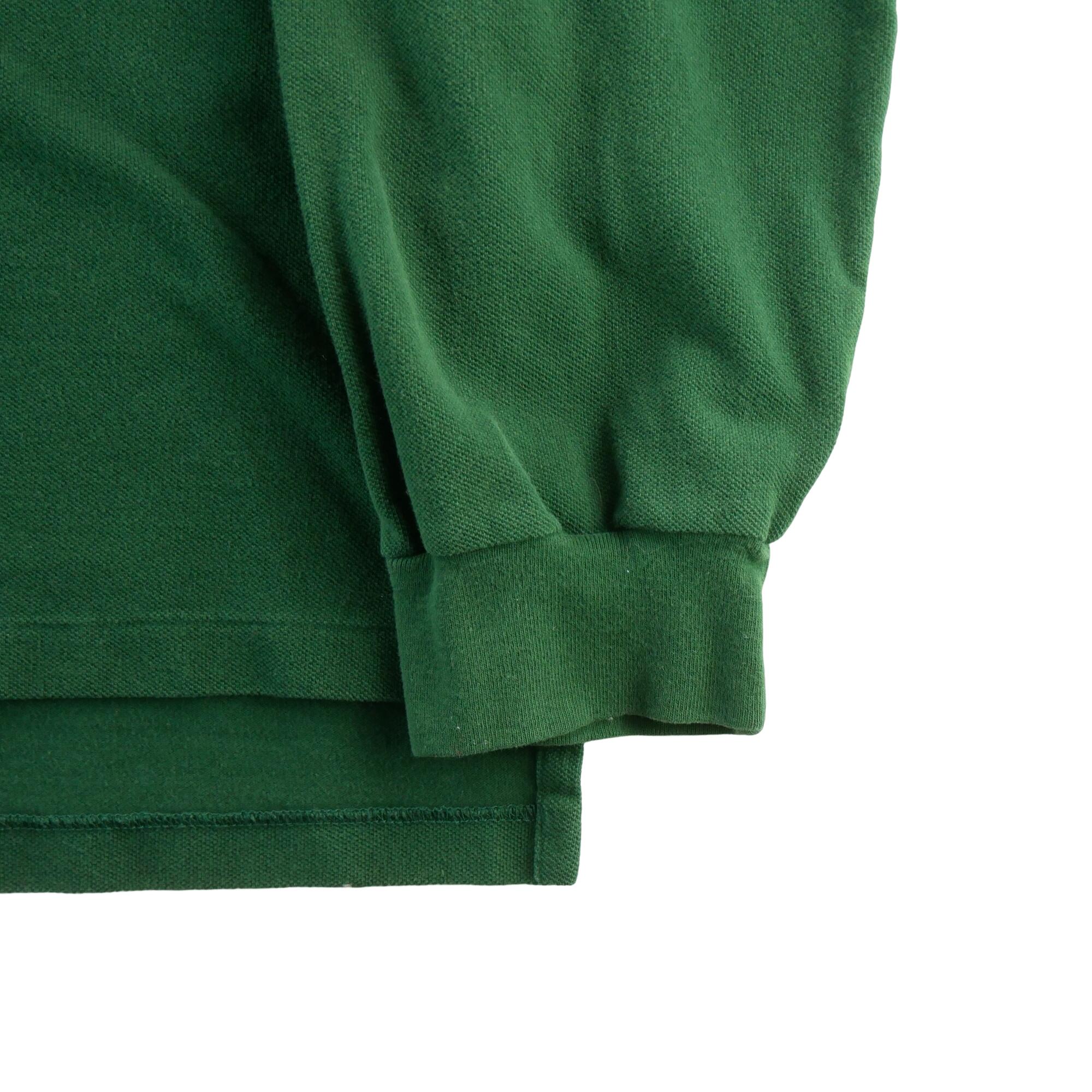 Tweedehands - Polo Ralph Lauren heren lange mouw groen - Als nieuw 4/5