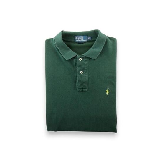 Polo uomo maniche corte verde Polo Ralph Lauren