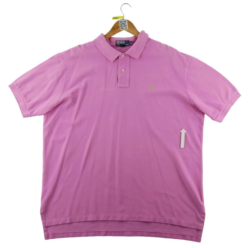 Second life - Tricou Polo Ralph Lauren bărbați mânecă scurtă roz - Bun