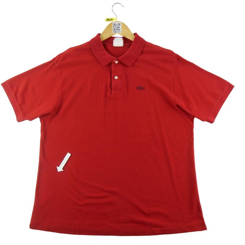 Second life - Tricou polo bărbați roșu Lacoste - Bun