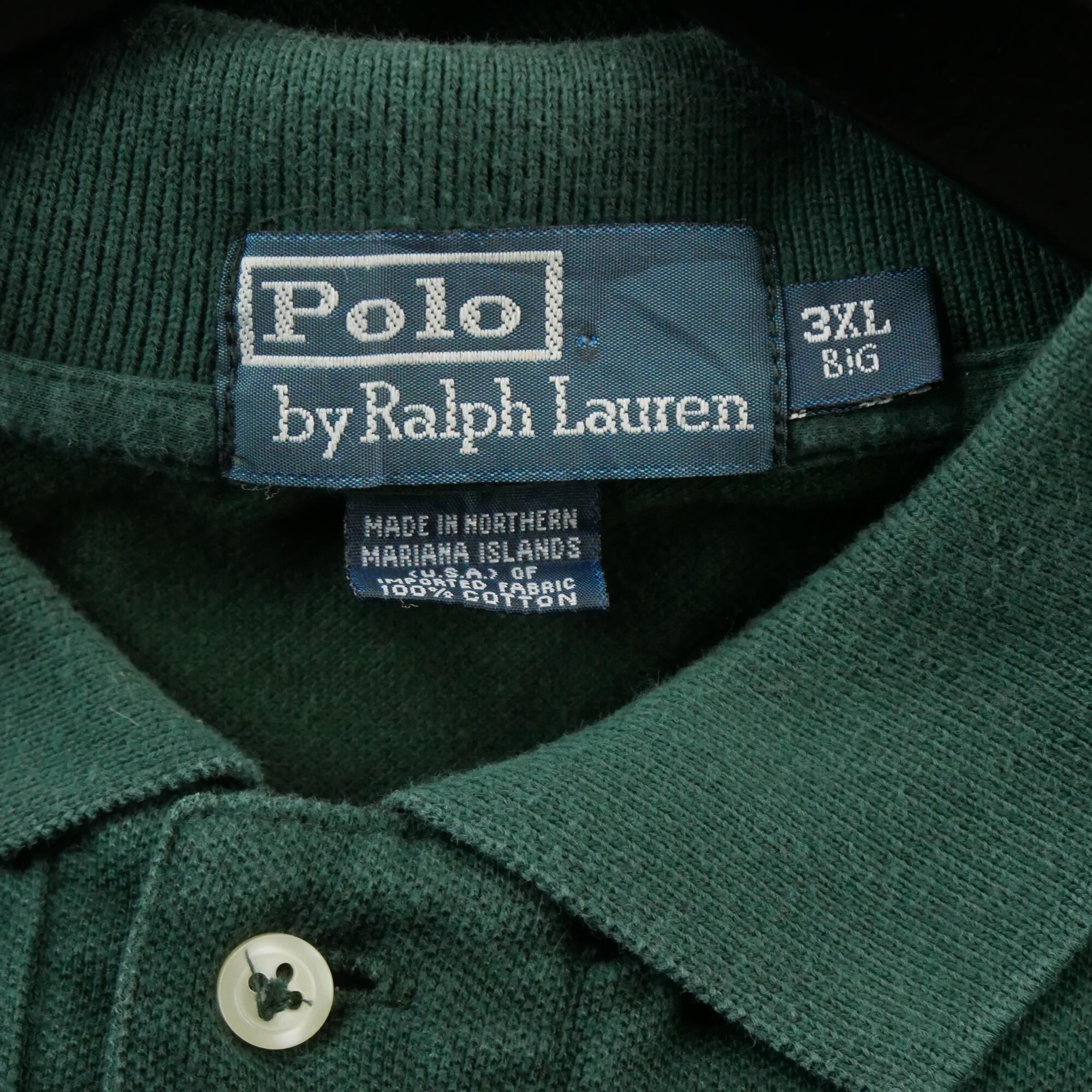 Polo uomo maniche corte verde Polo Ralph Lauren 6/6