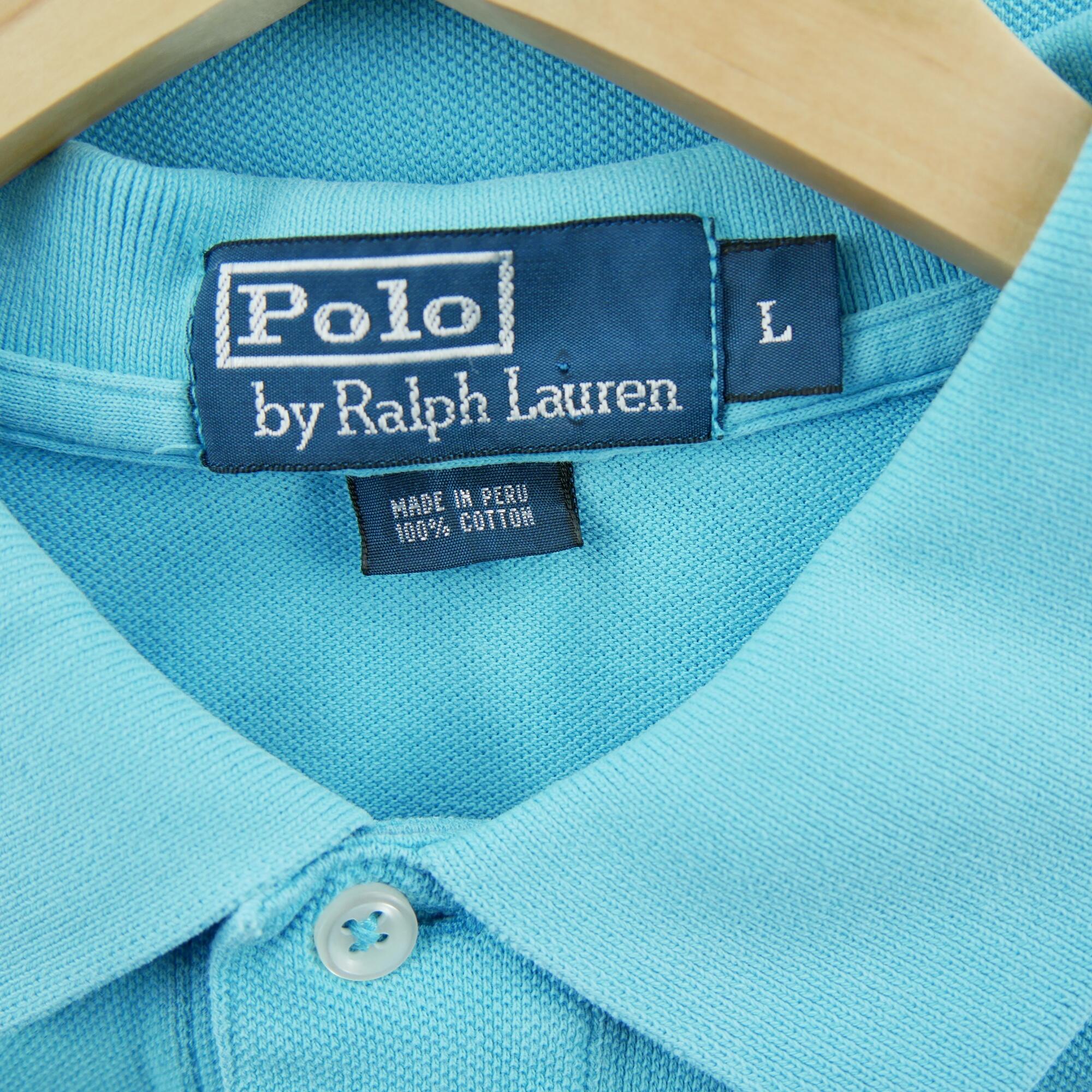 Segunda Vida - Polo de manga corta hombre turquesa Polo Ralph Lauren - Bueno 7/7