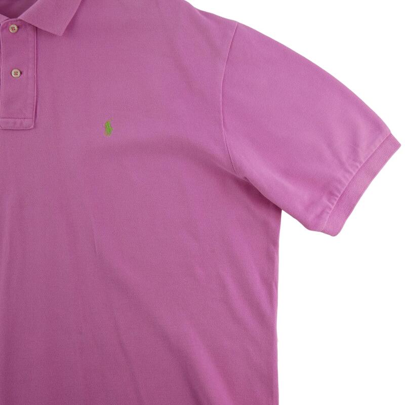 Second life - Tricou Polo Ralph Lauren bărbați mânecă scurtă roz - Bun
