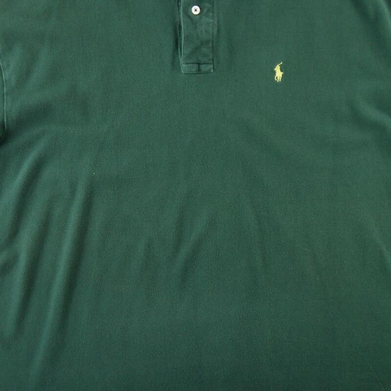 Second life - Tricou Polo bărbați verde - Foarte bun