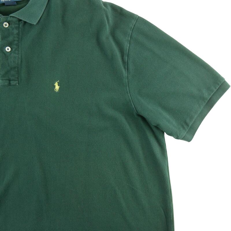 Second life - Tricou Polo bărbați verde - Foarte bun