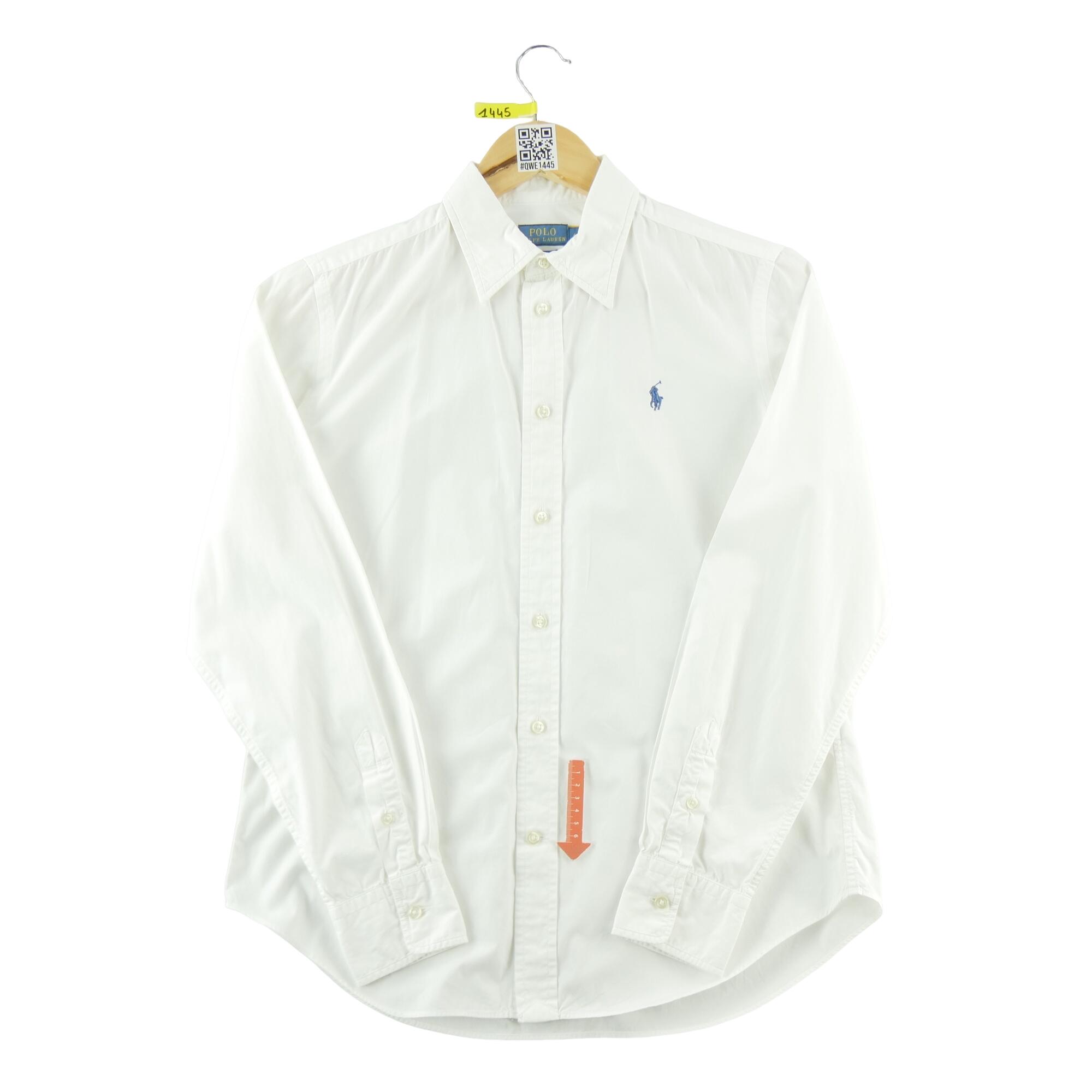 Second hand - Camicia classica donna Polo Ralph Lauren bianca - Stato buono 5/7
