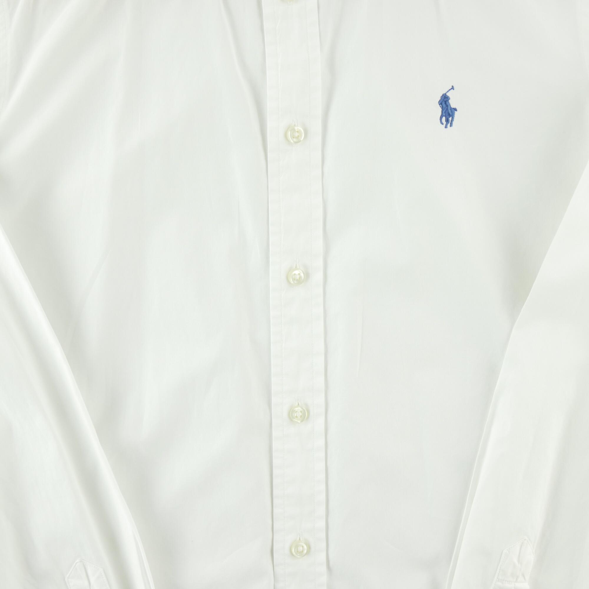 Second hand - Camicia classica donna Polo Ralph Lauren bianca - Stato buono 3/7