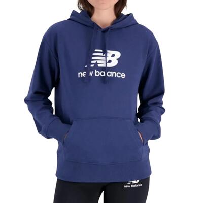 New balance essentials stacked logo dames hoodie