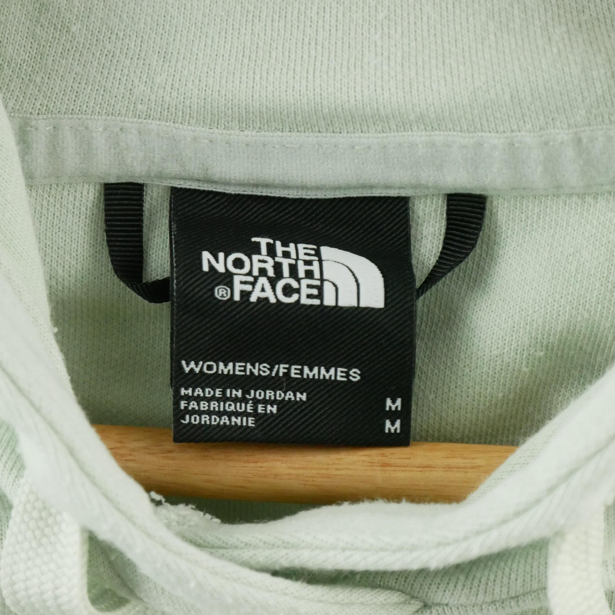 Second hand - Felpa con cappuccio donna The North Face verde - Stato buono 7/7