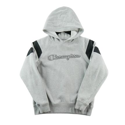 Refurbished - Champion Damen Kapuzenpullover Grau - In sehr gutem Zustand