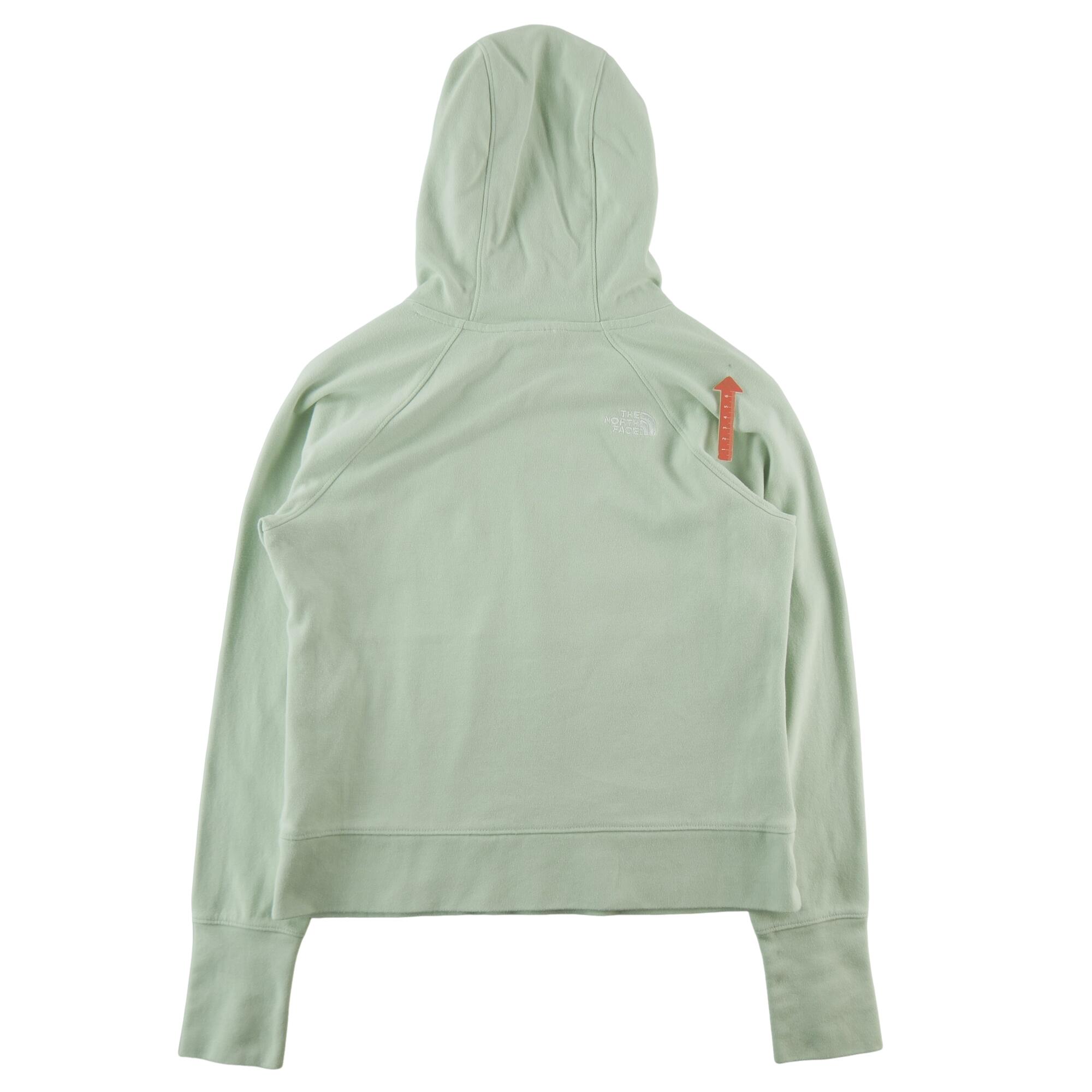 Second hand - Felpa con cappuccio donna The North Face verde - Stato buono 5/7