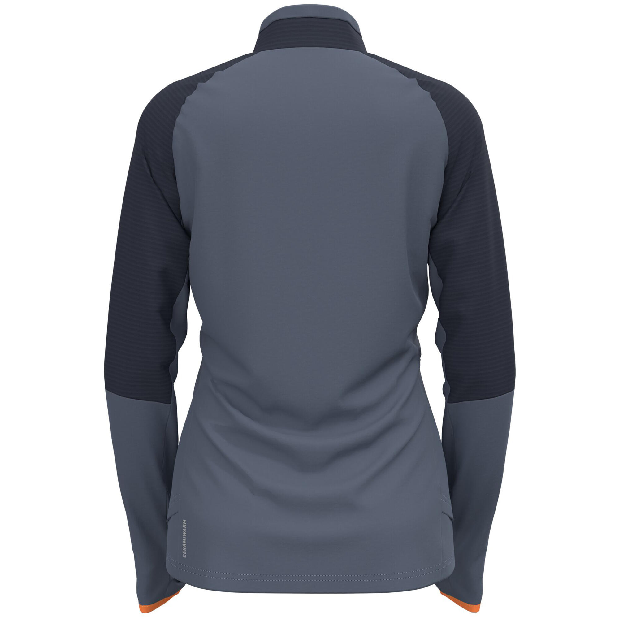 Bluza z półgolfem narciarska damska Odlo DESCENT CW 200 SL 2/2