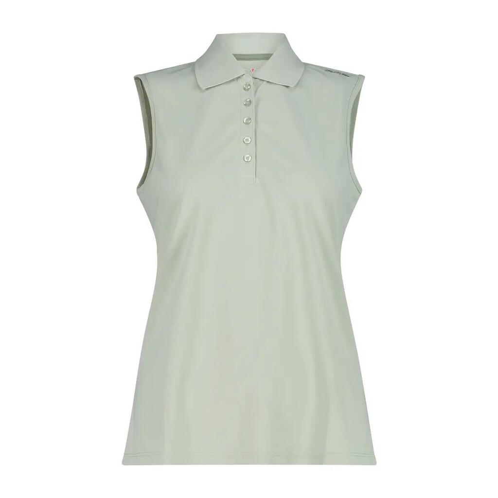 Woman's sleeveless polo shirt CMP