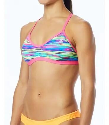 Bustiera - Bonzai Crosscut Tieback Top W - blue multi 2/3
