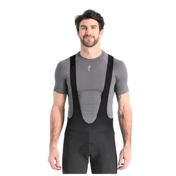 Bluza de corp ciclism cu maneca scurta pentru barbati Seamless Base Layer SS -… 2/5