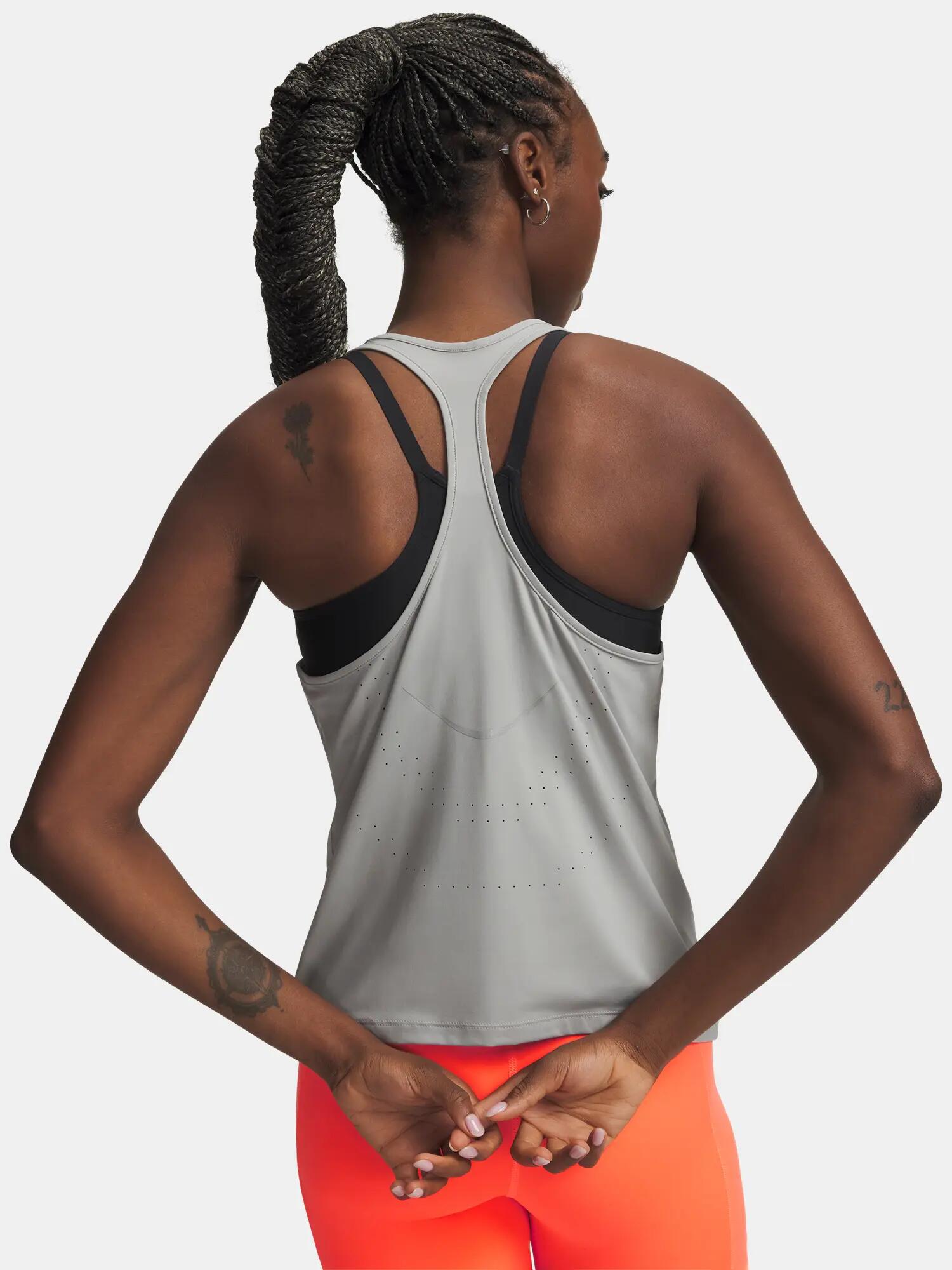 Női trikó Under Armour UA Velociti Pro Tank-GRY 2/3