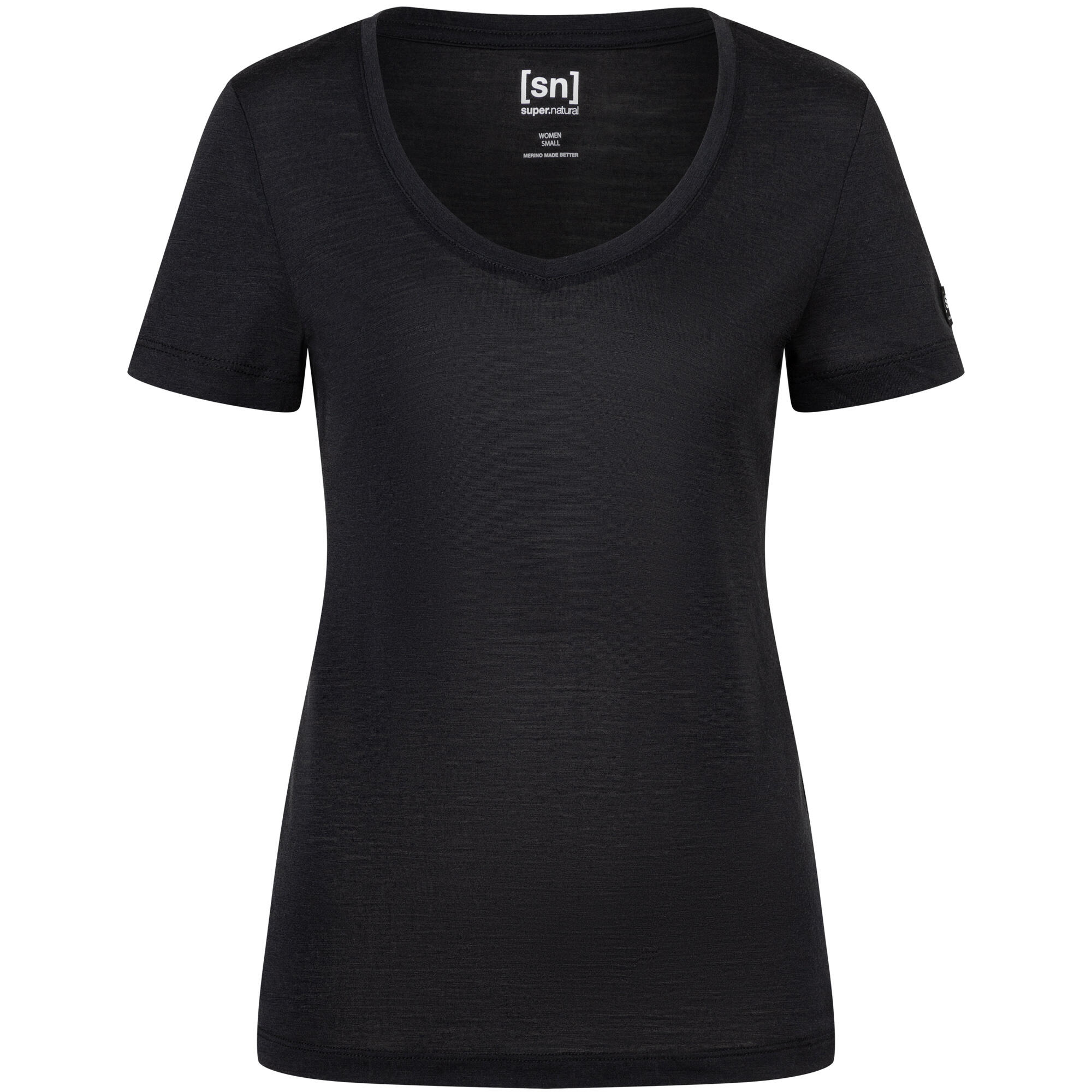 Koszulka termoaktywna z krótkim rękawem SUPER.NATURAL Sierra 140 V Neck