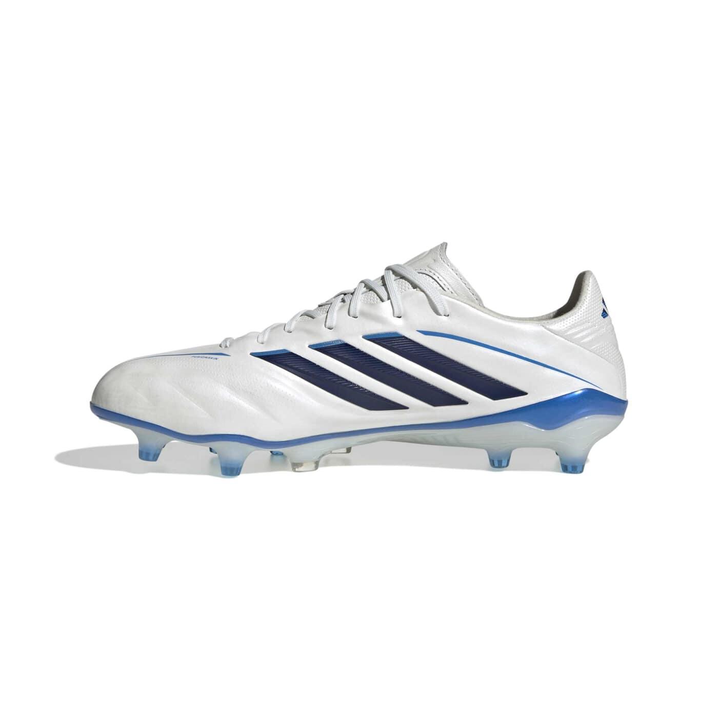 Scarpe da calcio Adidas Copa Pure IV Elite FG Bianco e blu 3/7