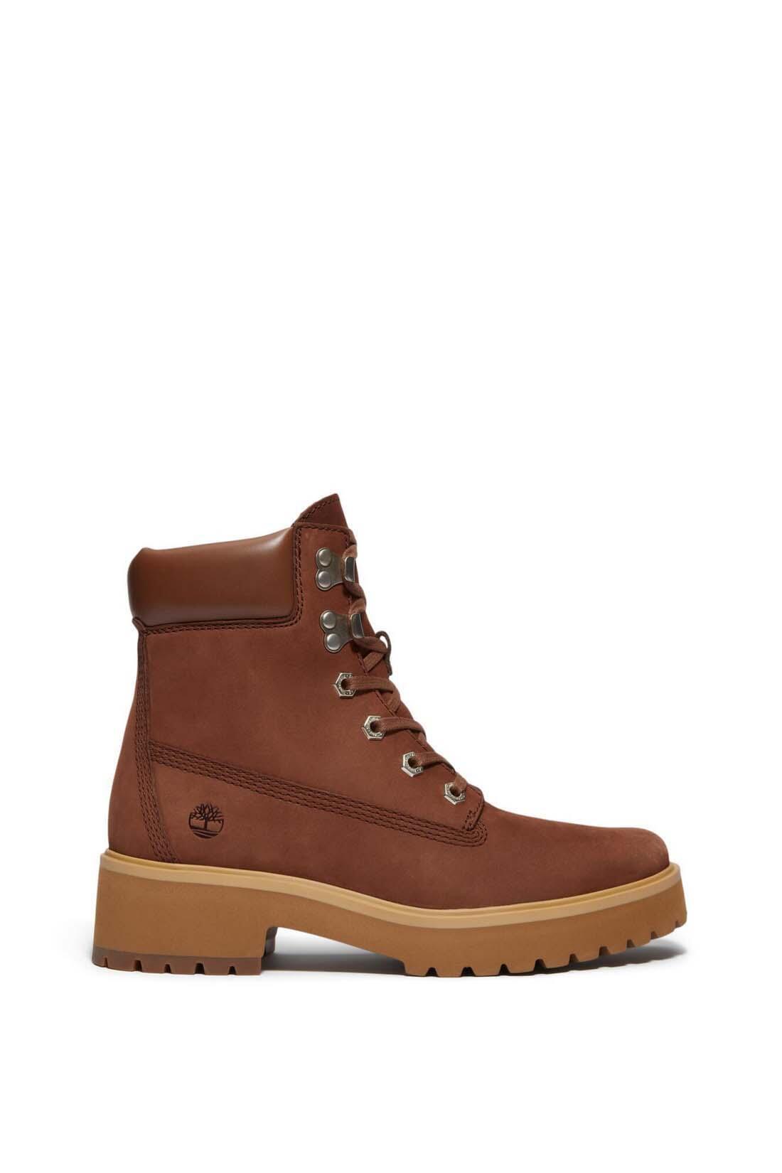 Dameslaars – nubuck, gevoerde hiel – Carnaby – bruin 1/5