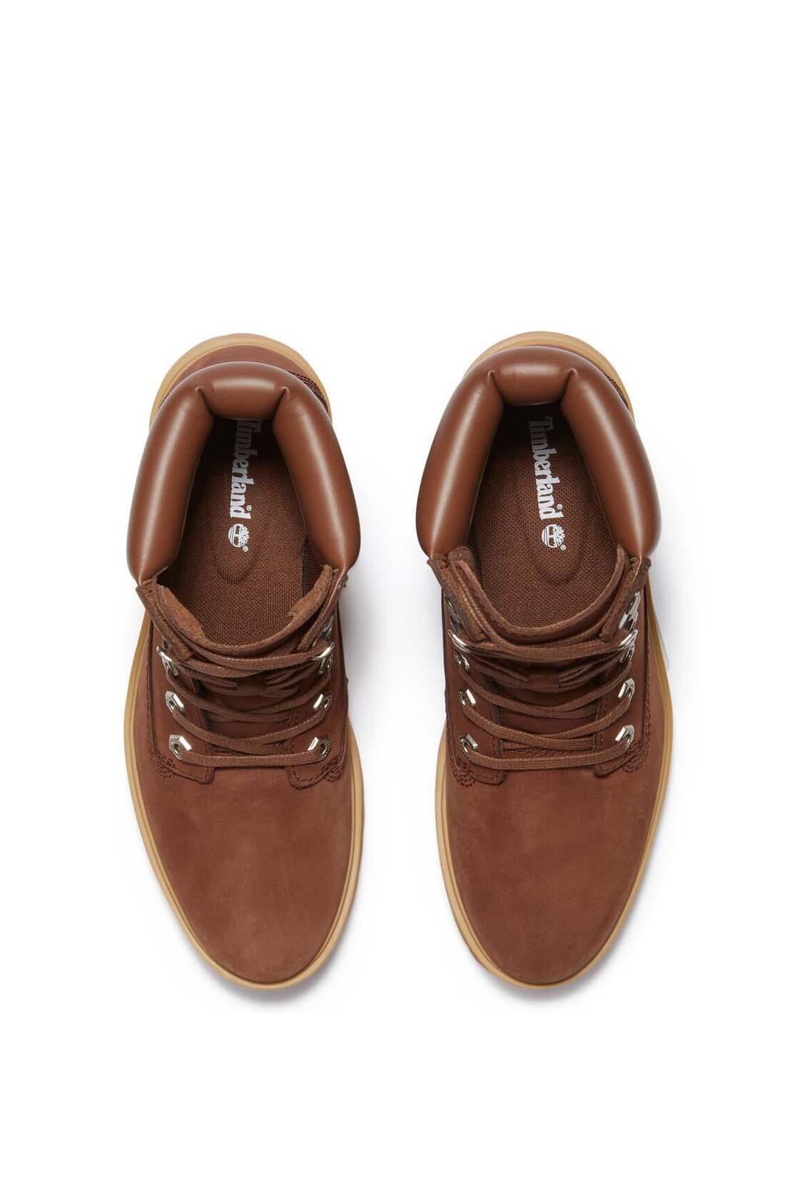 Dameslaars – nubuck, gevoerde hiel – Carnaby – bruin 4/5