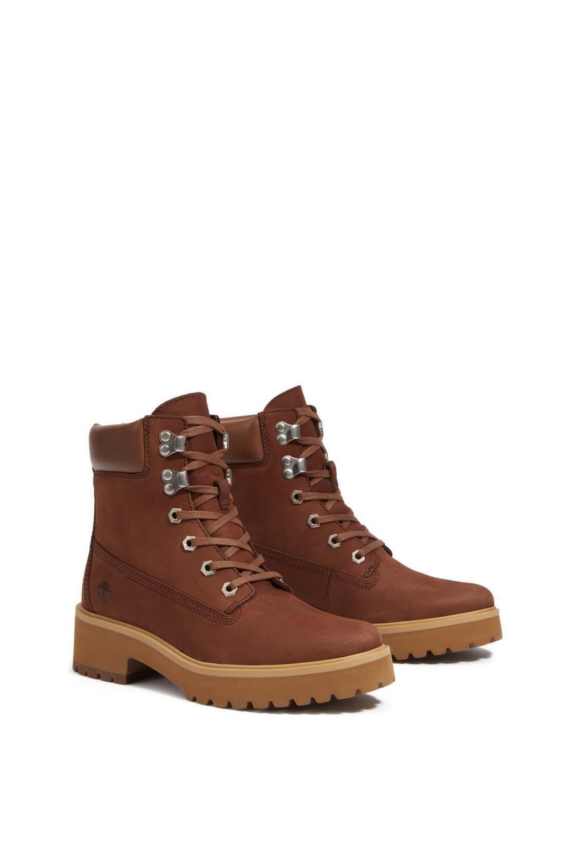 Dameslaars – nubuck, gevoerde hiel – Carnaby – bruin 2/5