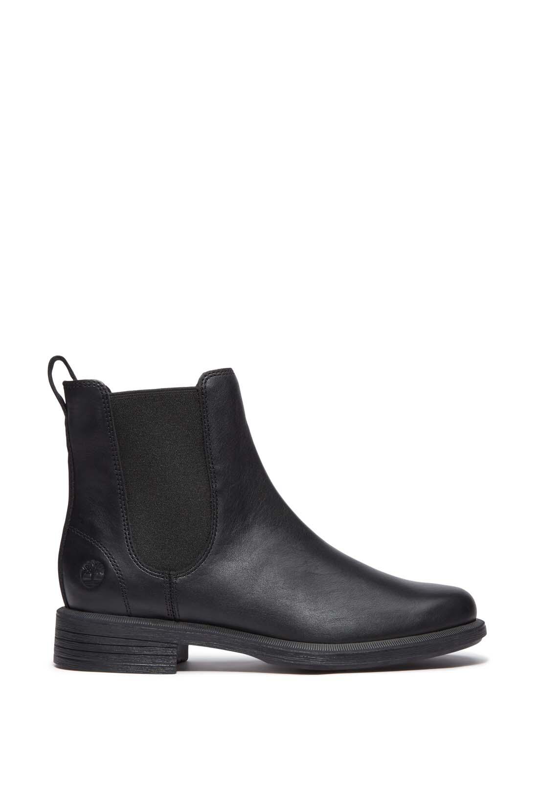 Botte - femme - Chelsea mid en cuir pleine fleur - marron 1/6