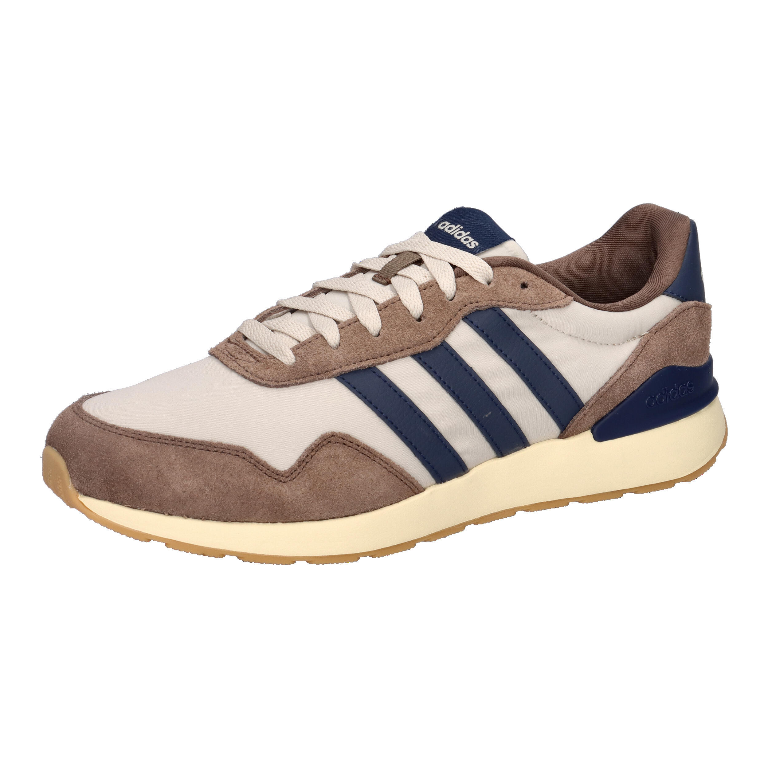 beige / navyblau / braun