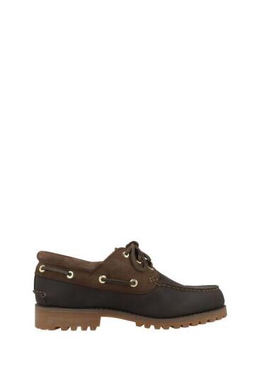 scarpe da barca - uomo - pelle - Timberland - marrone
