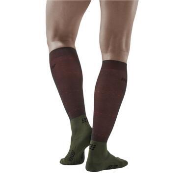 Sosete compresie inalte - infrared recovery socks tall - forest night