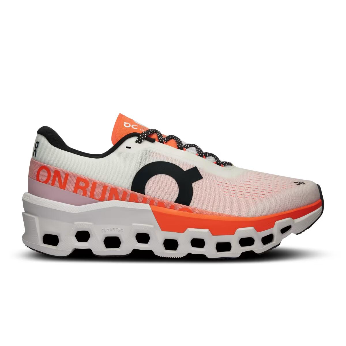 Cloudmonster 2 - pantofi alergare pentru barbati - Alb portocaliu White | Flame