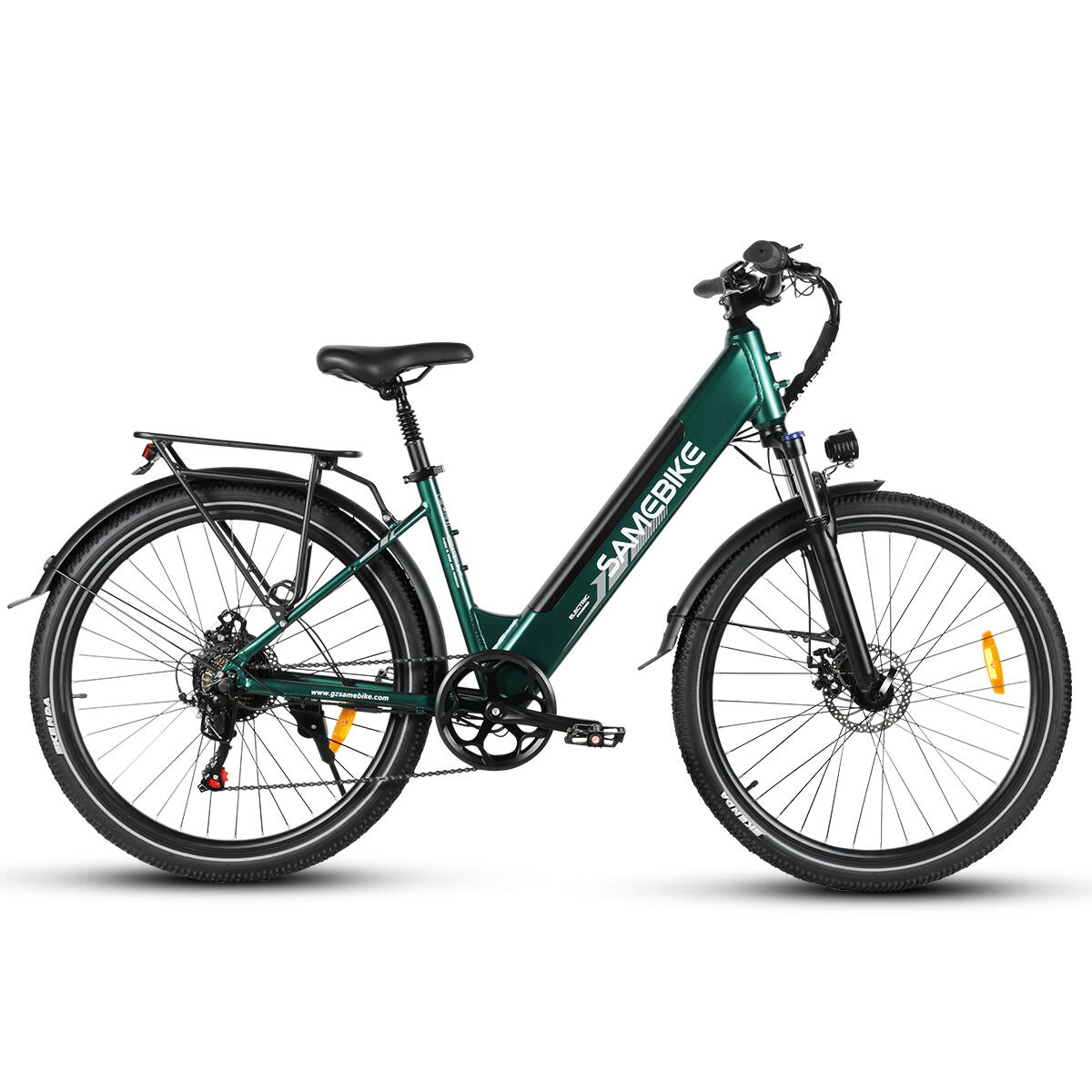 Bicicleta elétrica urbana SAMEBIKE RS-A01PRO-T bateria 36V 15Ah 4/7