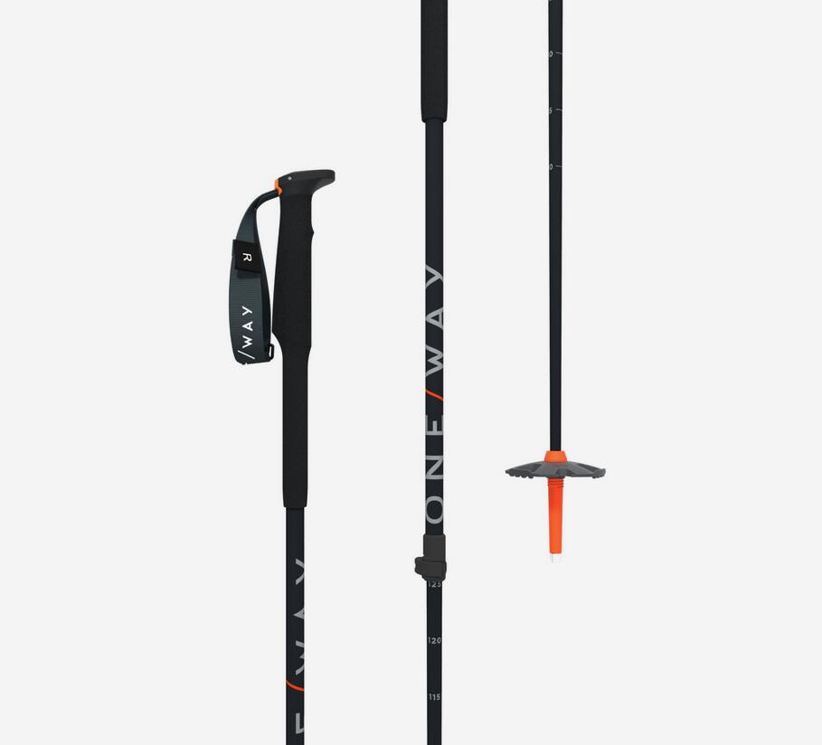 Bâtons - ski et randonnée - réglables 83-140 cm - tr vario 2 5/5